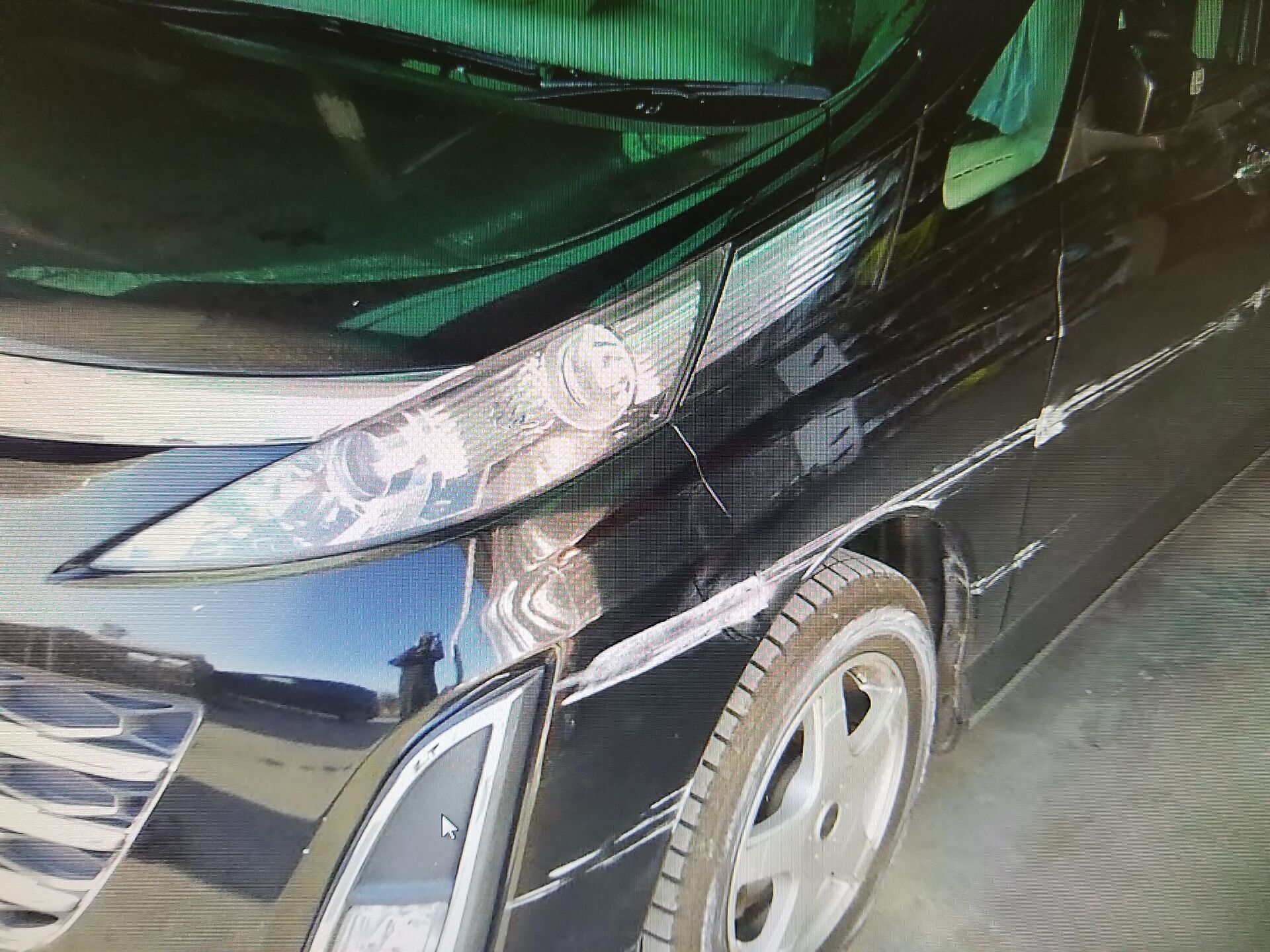 マツダ ビアンテ鈑金しました 車検の評判が吉川で高い車工場のスタッフのブログ